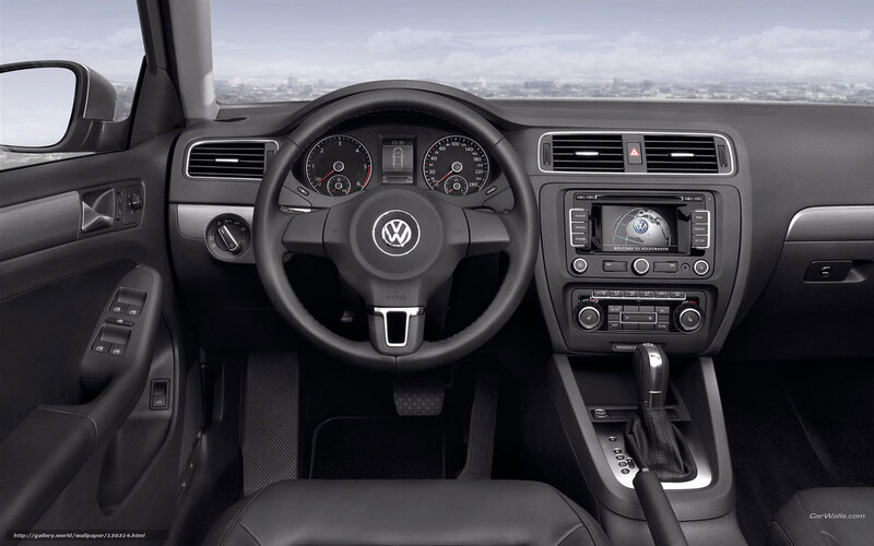 Volkswagen interior dashboard