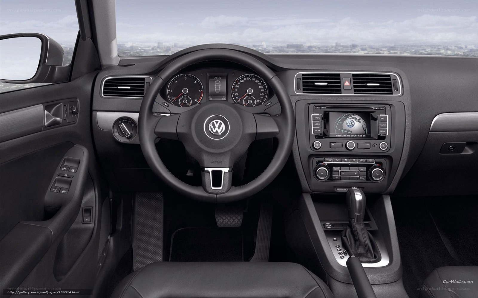 Volkswagen interior dashboard