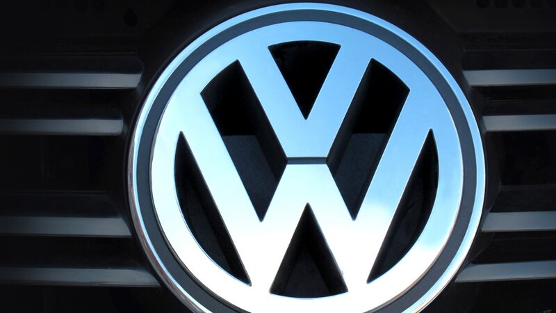 Volkswagen Logo on Grille