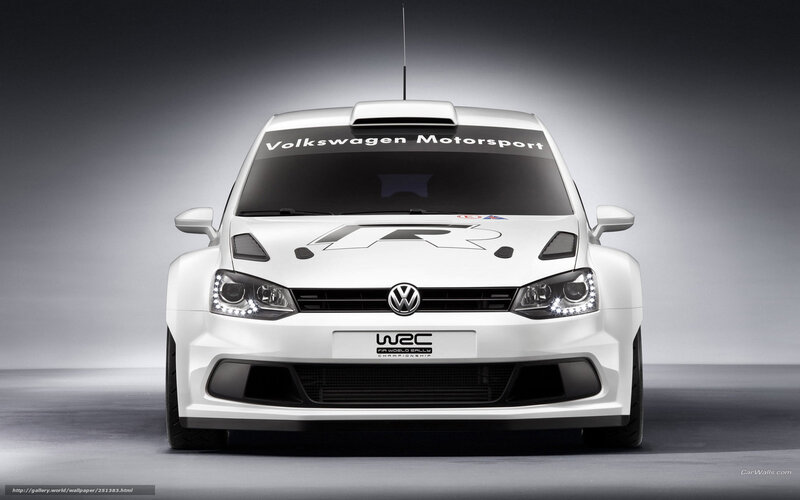 Volkswagen Motorsport rally car