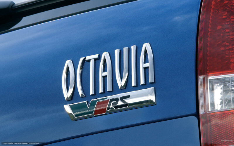 Volkswagen Octavia VRS badge