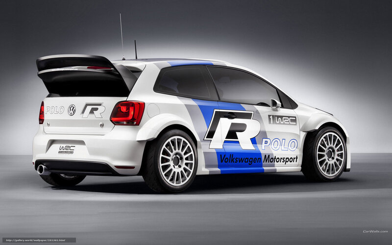 Volkswagen Polo R WRC race car