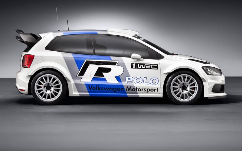Volkswagen Polo WRC race car