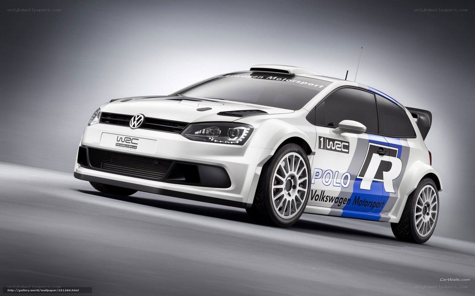 Volkswagen Polo WRC race car