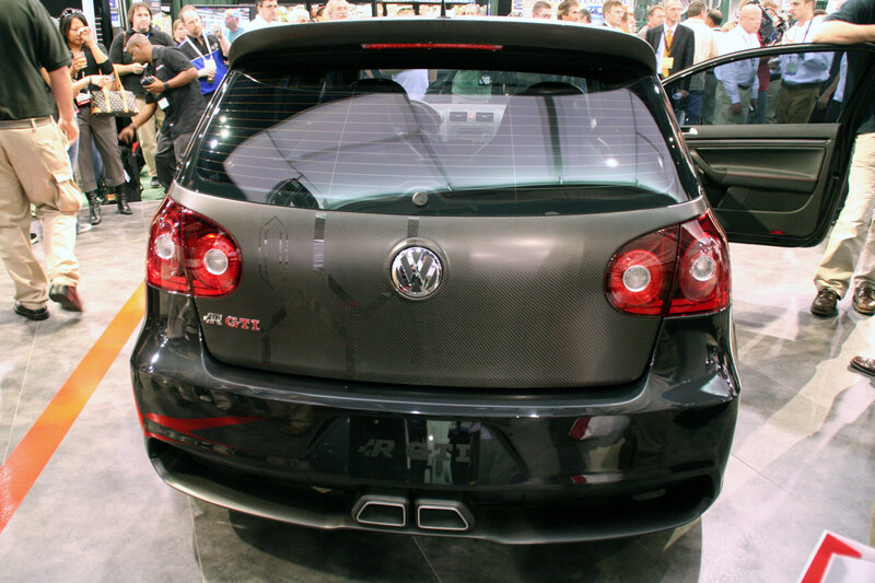 Volkswagen R GTI rear view