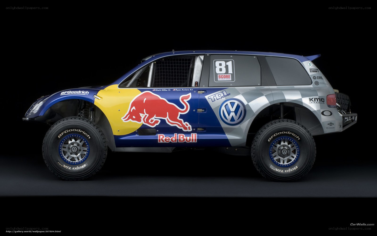 Volkswagen rally car