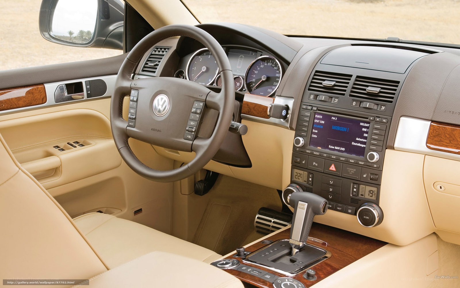Volkswagen Touareg interior