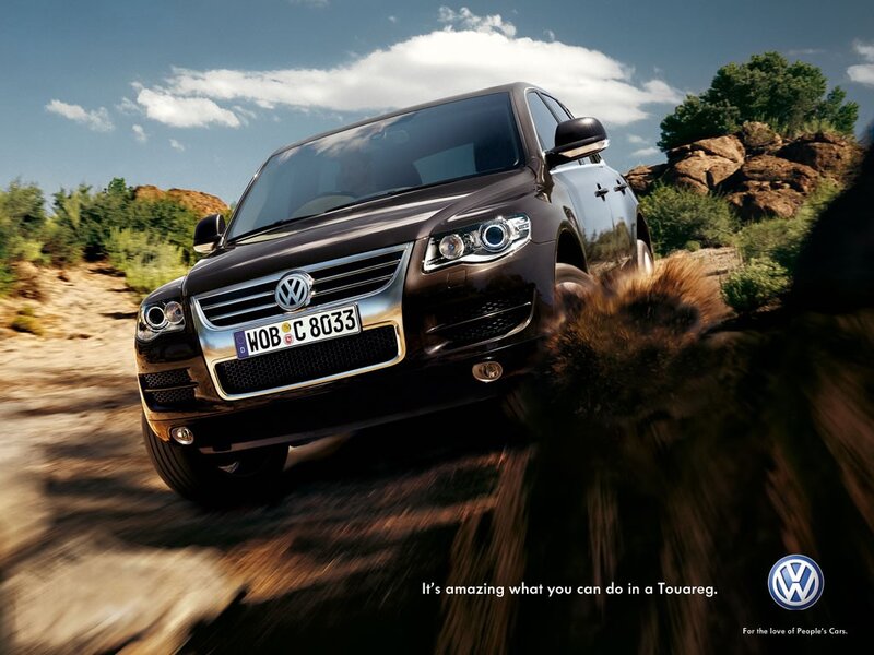 Volkswagen Touareg off-road