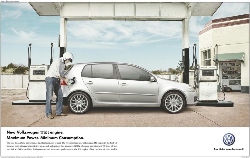 Volkswagen TSI engine ad