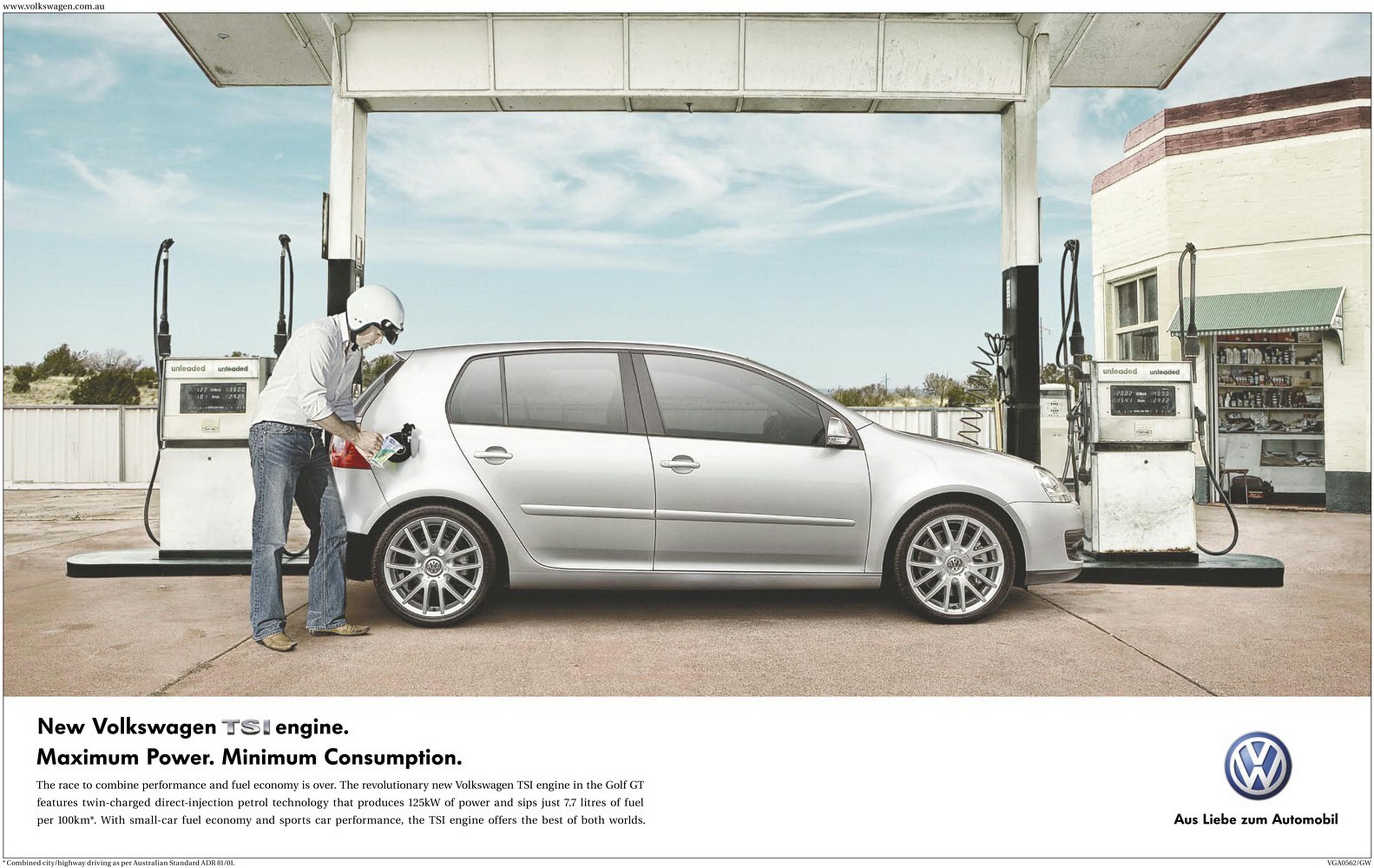 Volkswagen TSI engine ad
