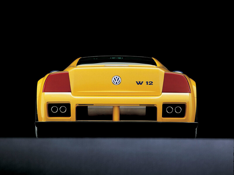 Volkswagen W12 rear view
