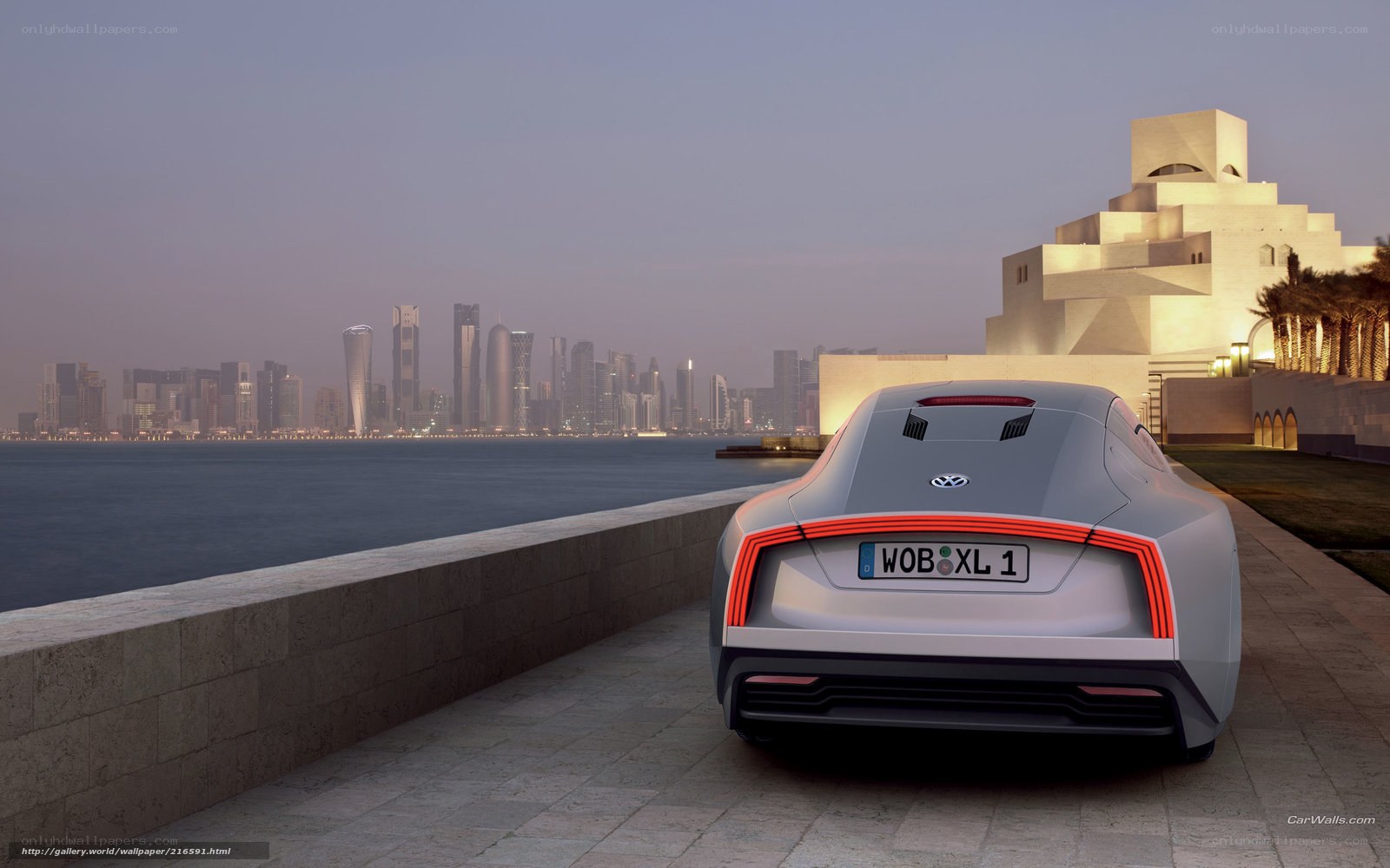 Volkswagen XL1 in Doha