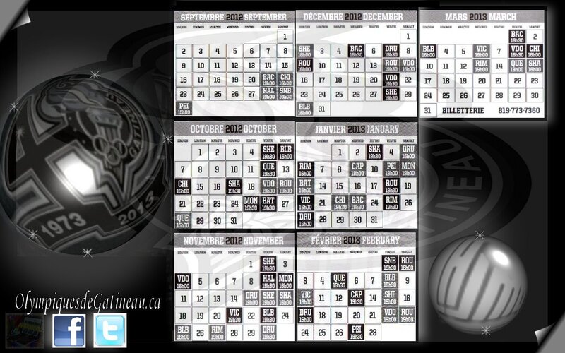 Volleyball Team Calendar