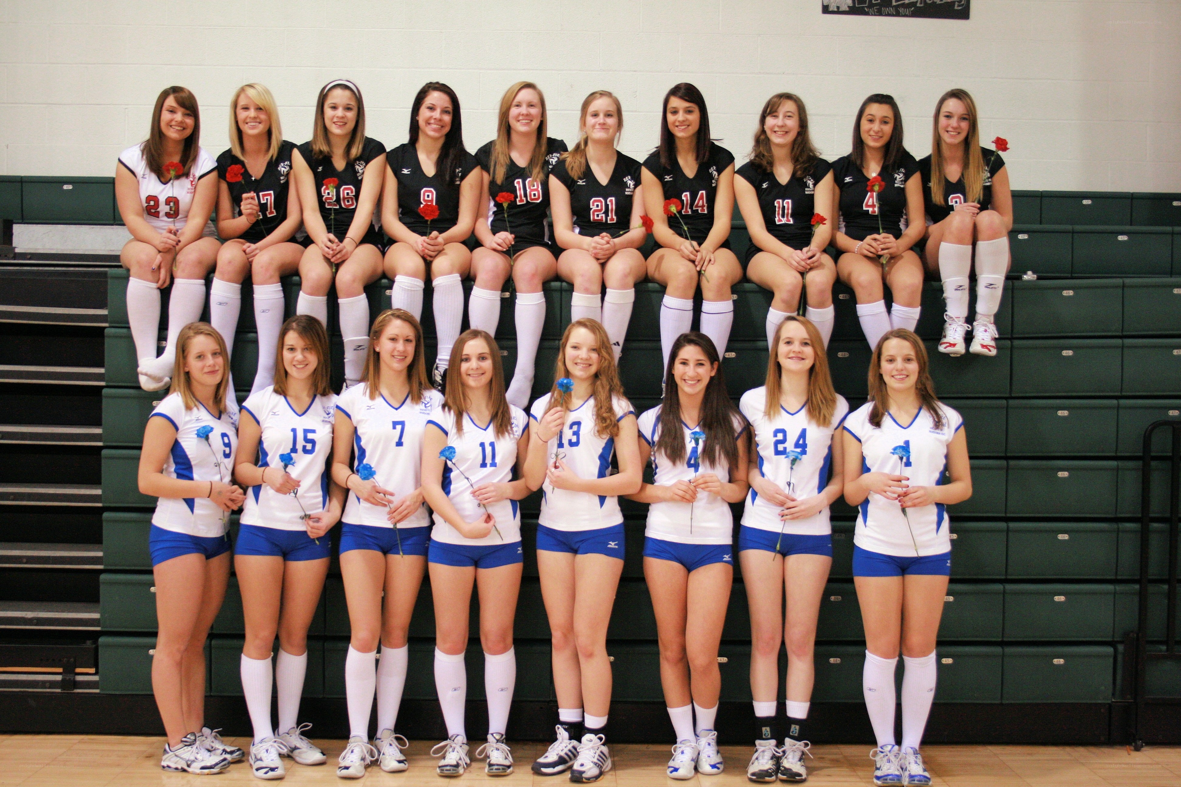 Volleyball team photo