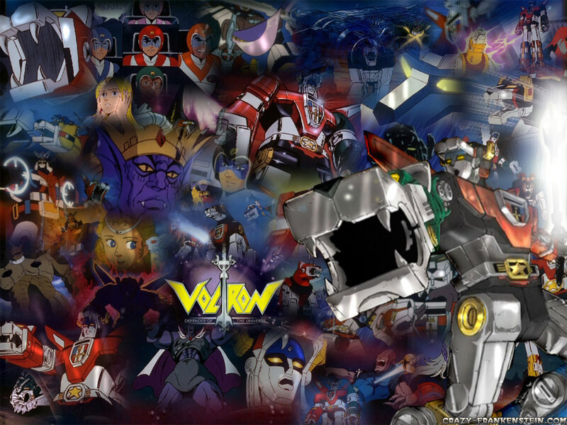 Voltron: Defender of the Universe collage
