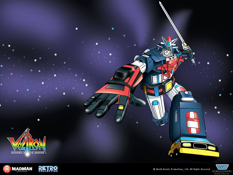 Voltron Robot — Blue