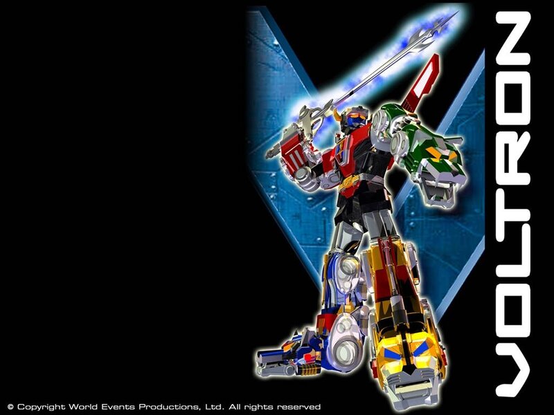 Voltron robot warrior