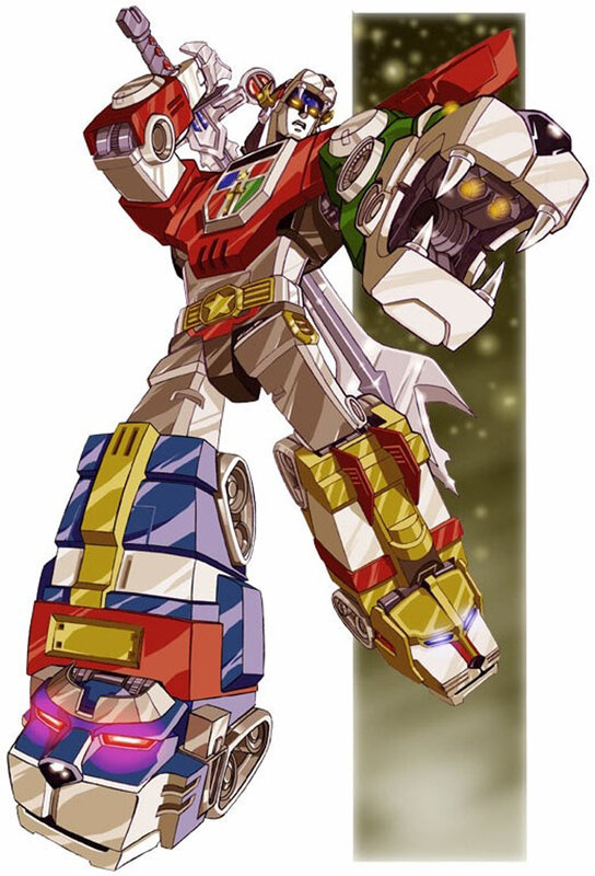 Voltron robot warrior