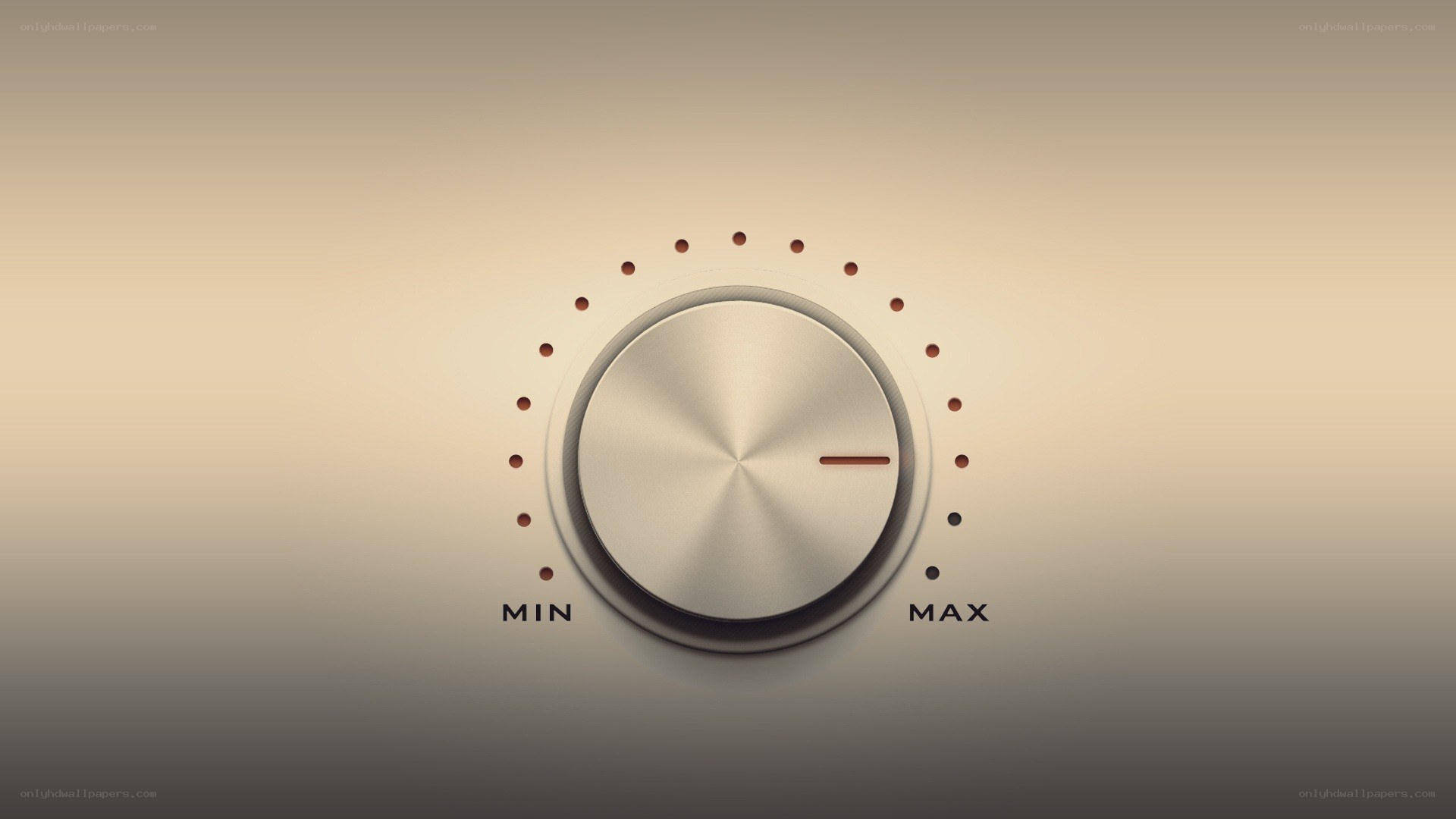 volume control knob