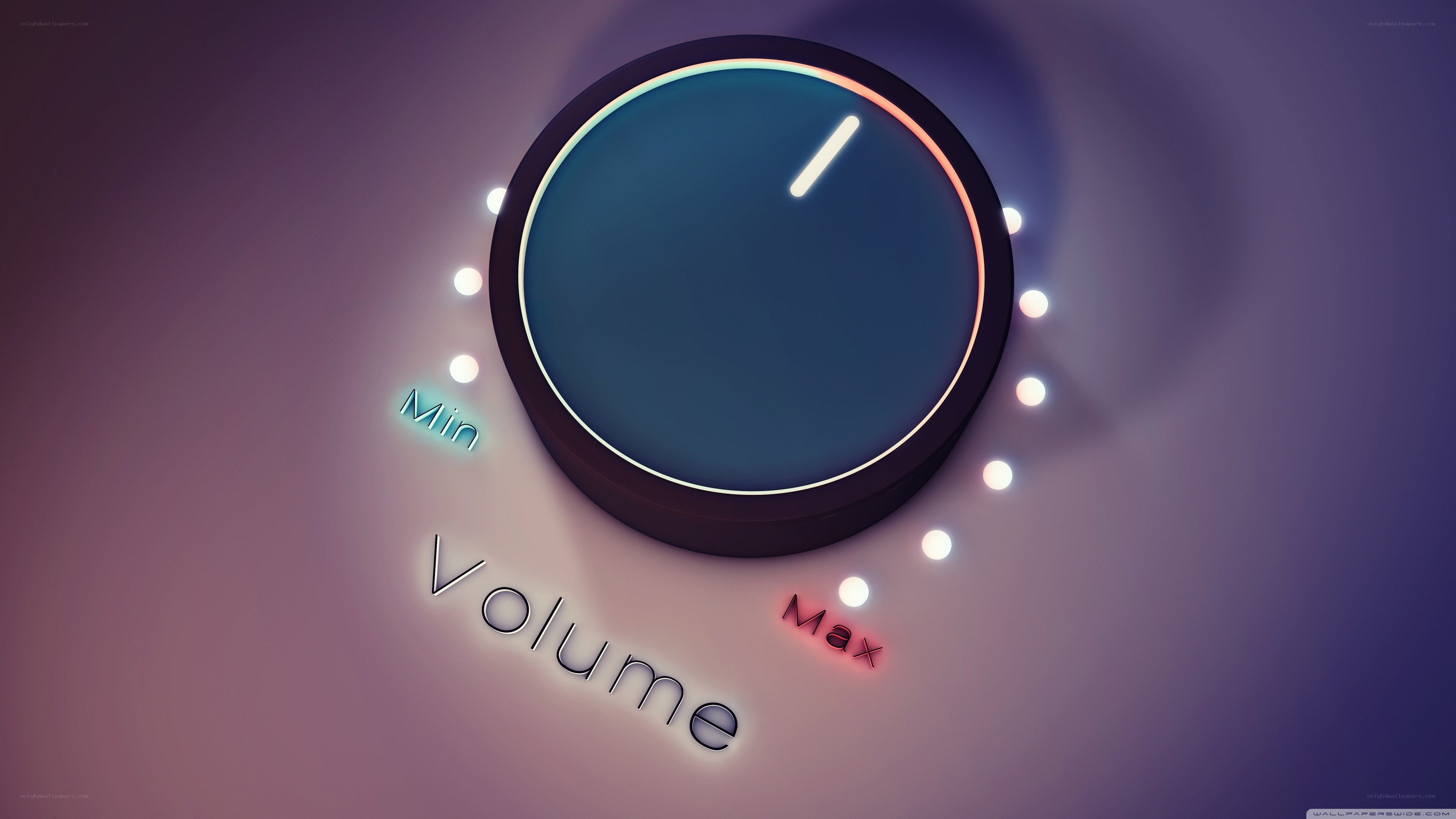 Volume control knob