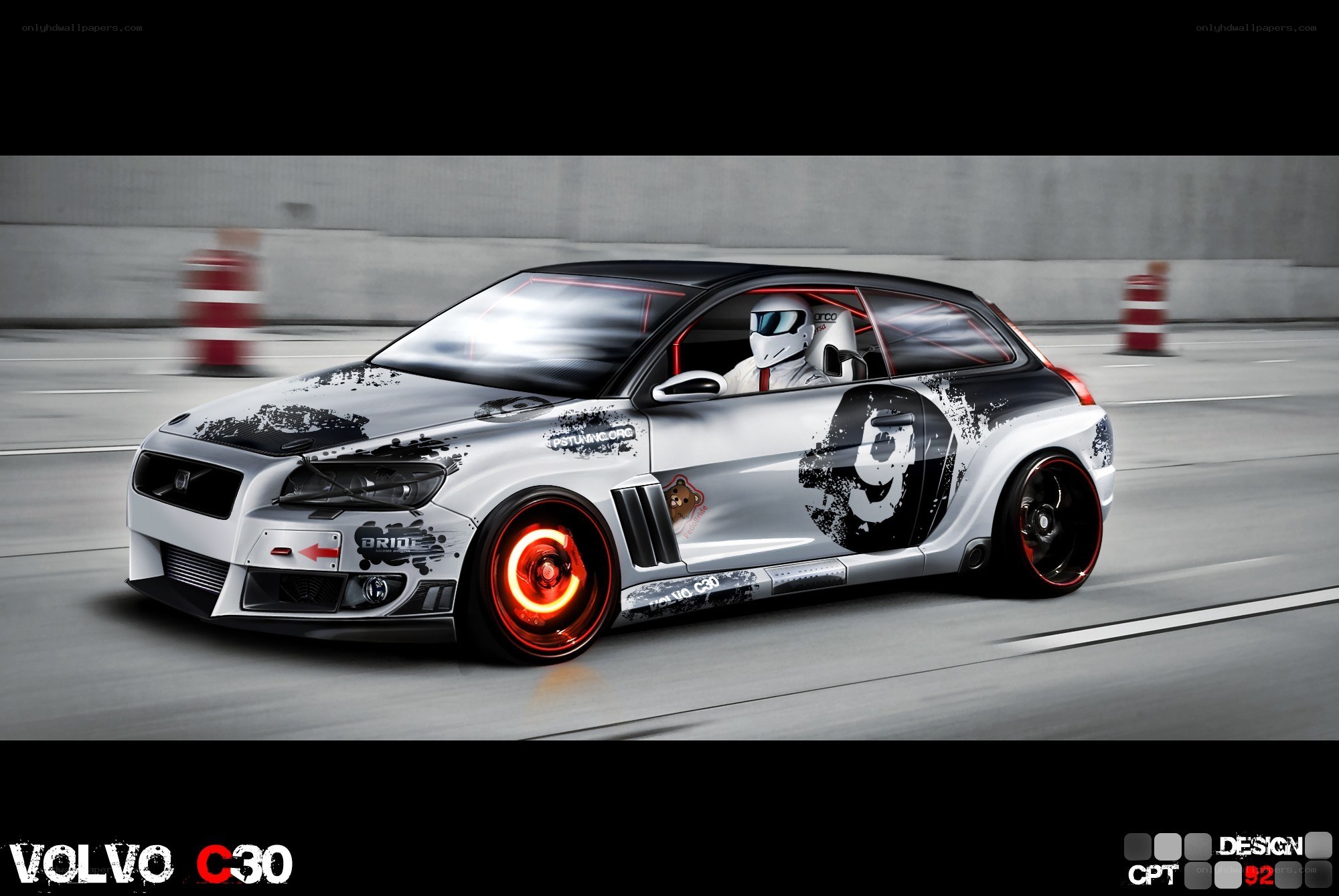 Volvo C30 race car
