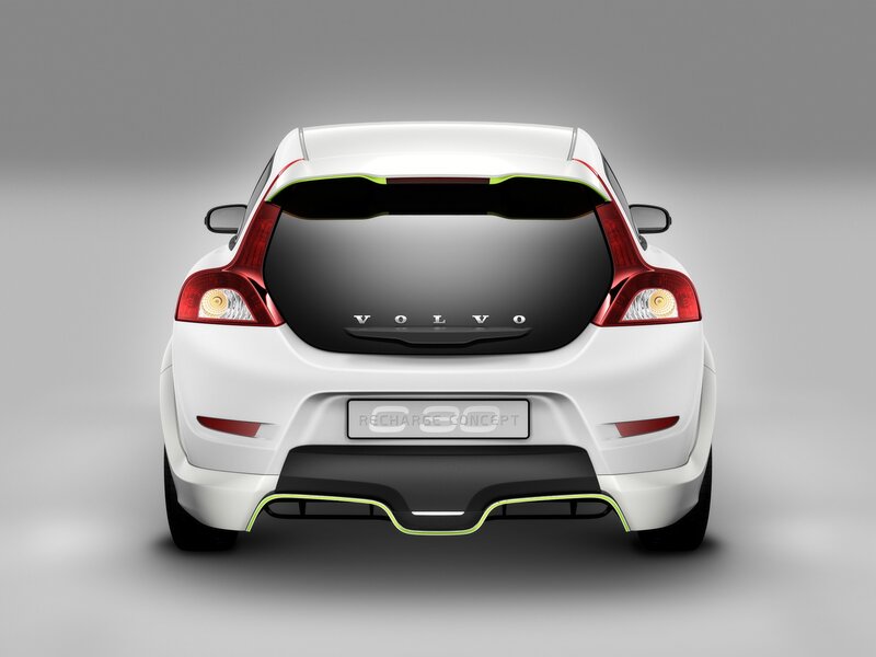 Volvo C30 Recharge Concept rear view