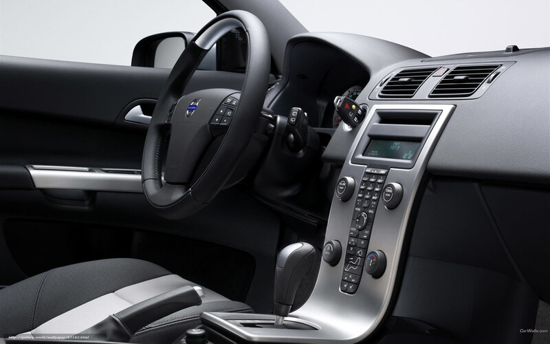 Volvo Car Interior — Black, Neutral, Photograph