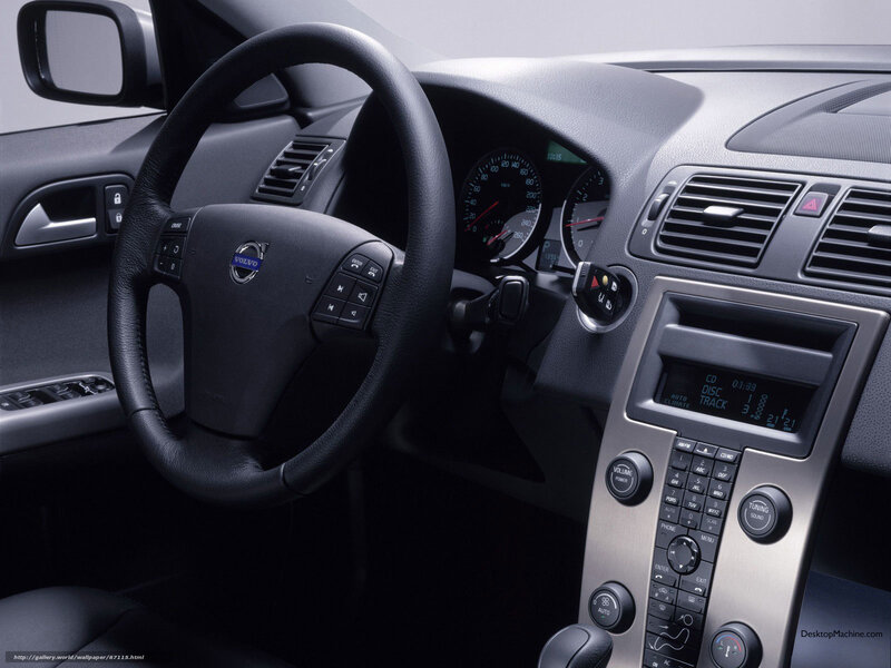 Volvo Car Interior — Black, Neutral