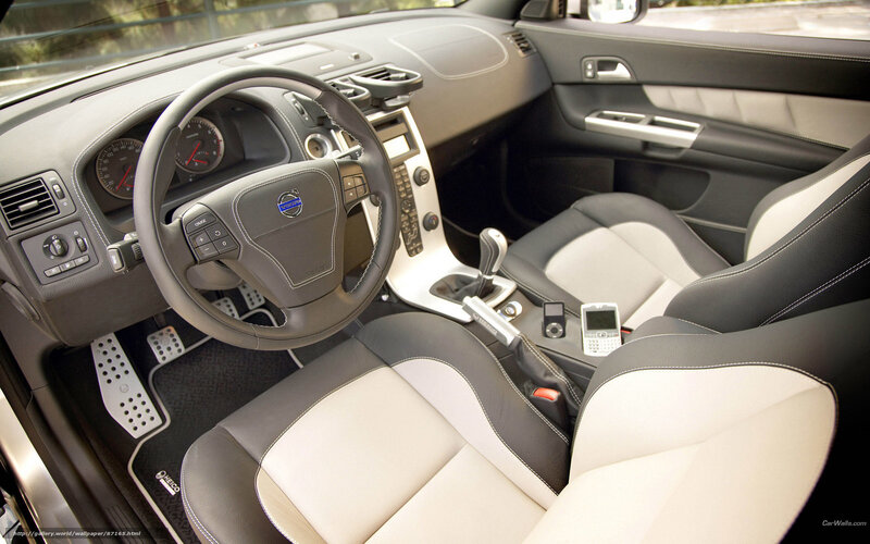 Volvo car interior