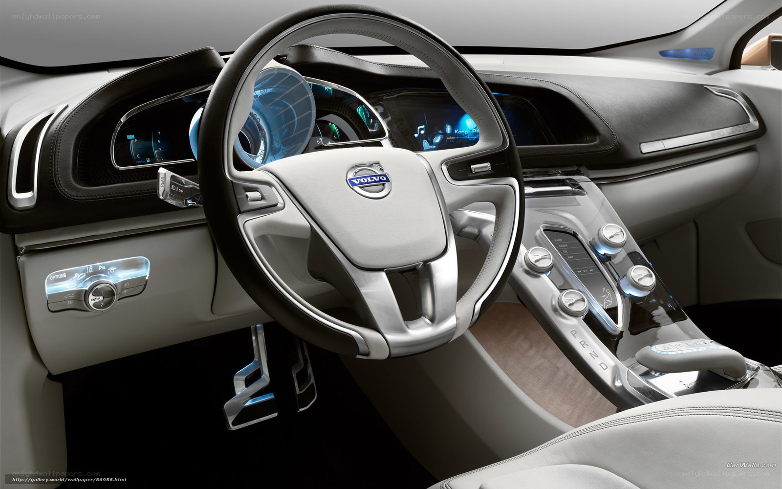 Volvo concept car interior