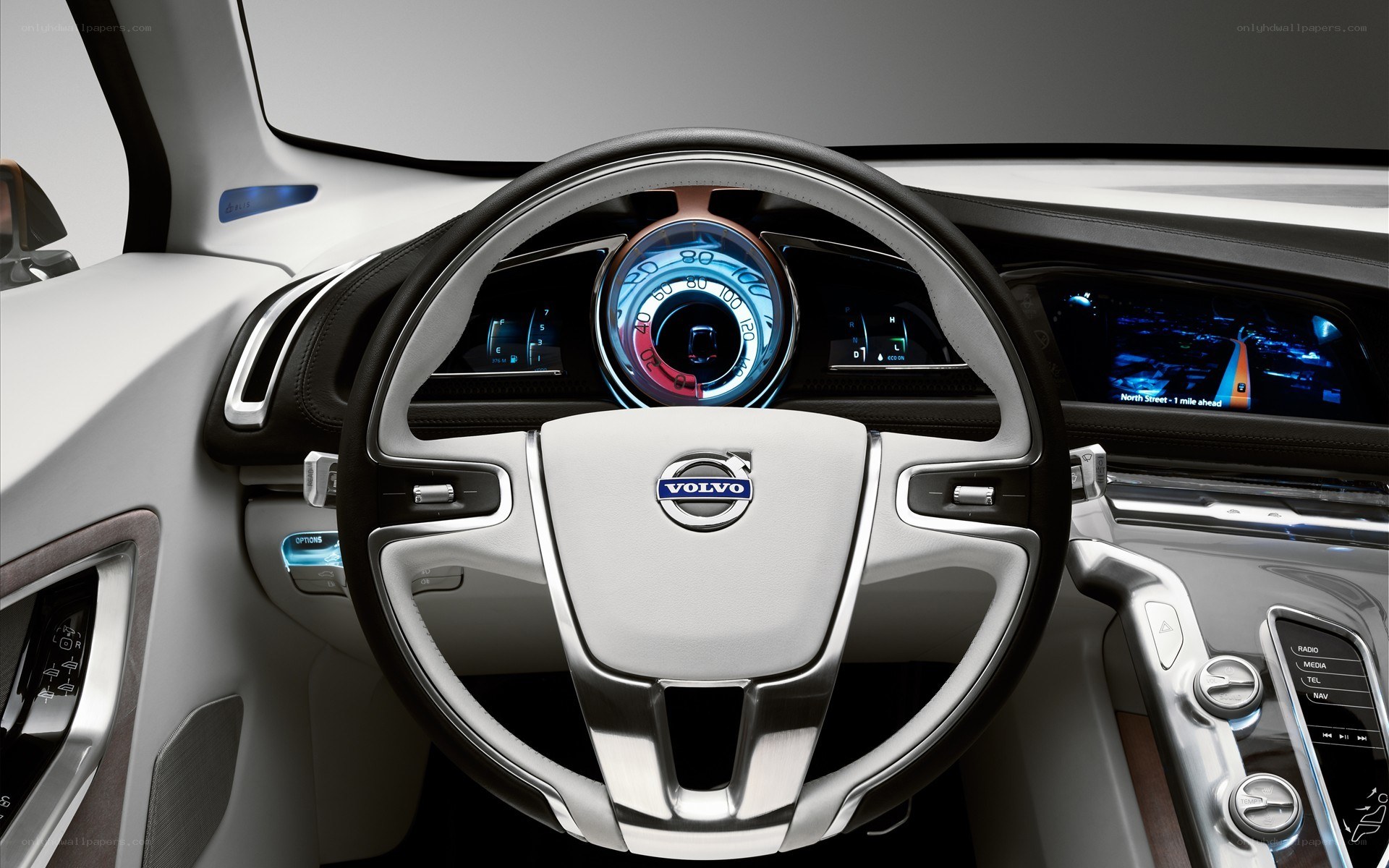 Volvo concept car interior