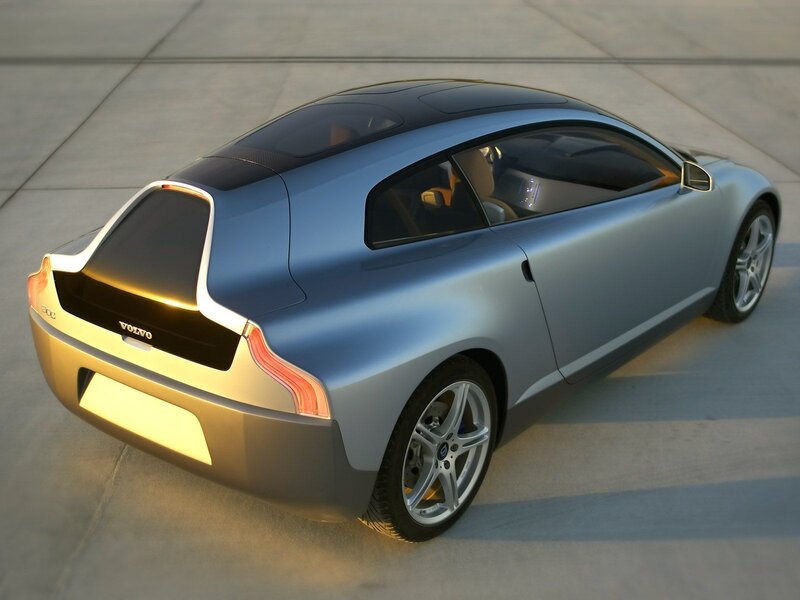 Volvo concept car rear view