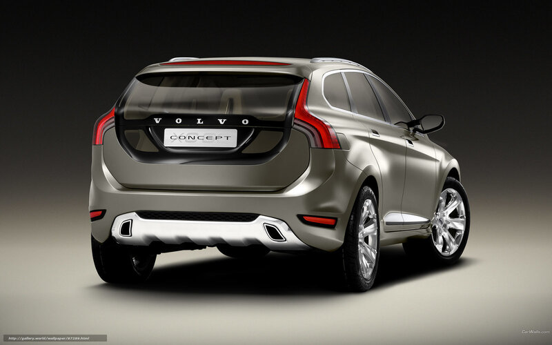Volvo Concept SUV rear view