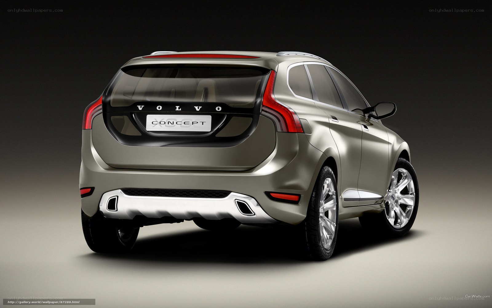 Volvo Concept SUV rear view