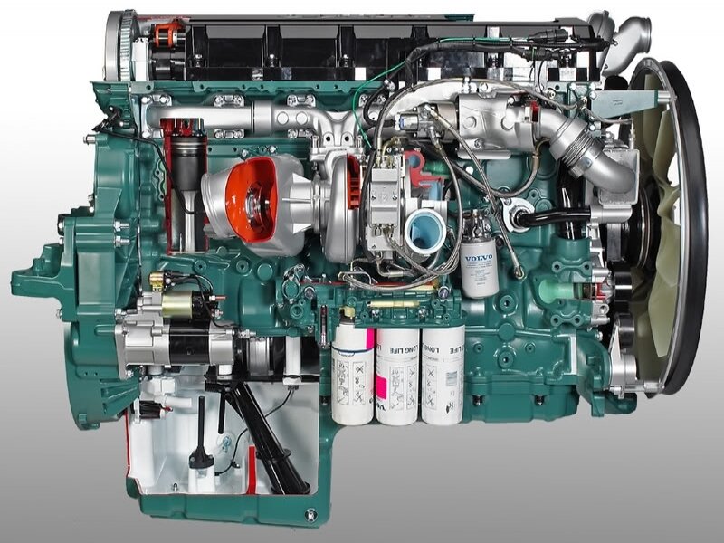 Volvo engine assembly