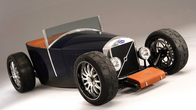 Volvo hot rod concept car