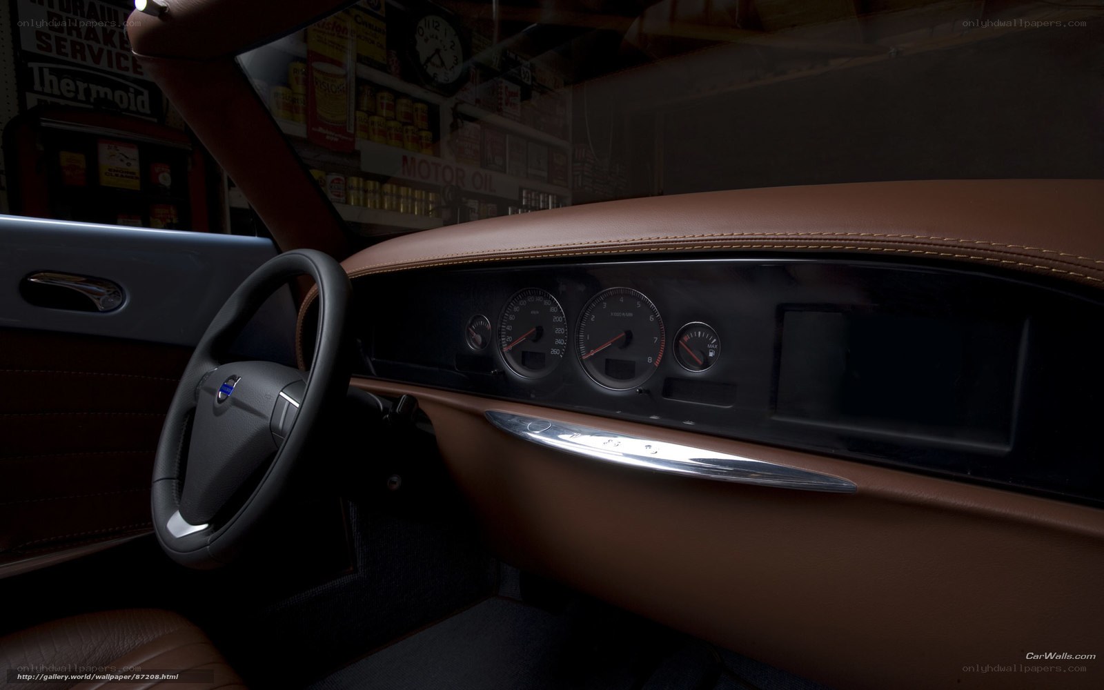Volvo interior dashboard
