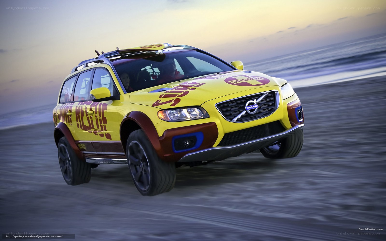 Volvo Lifeguard Rescue Car