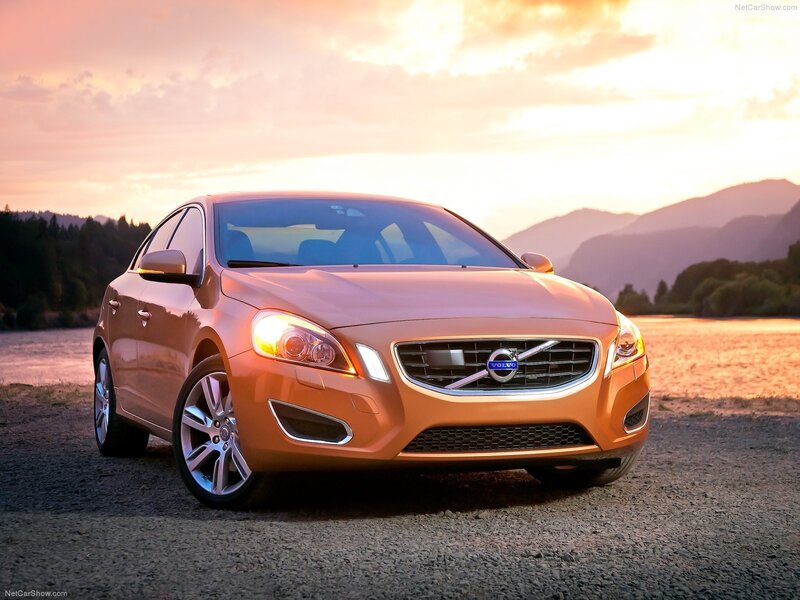 Volvo S60 at sunset