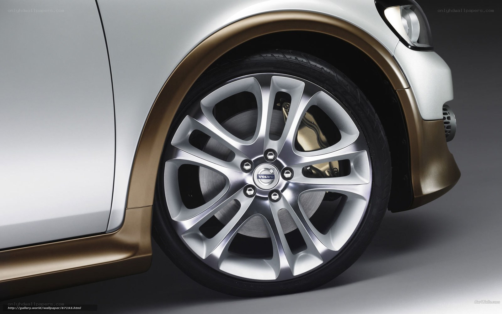 Volvo wheel detail