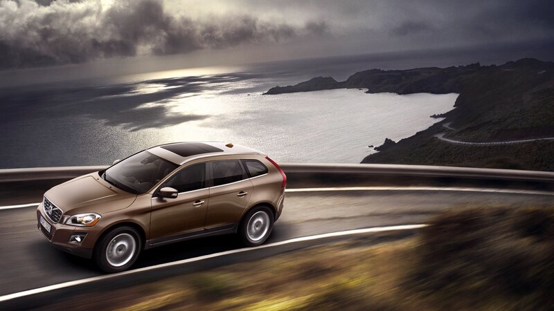 Volvo XC60 on coastal road