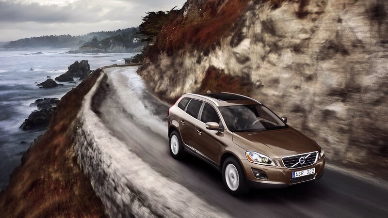 Volvo XC60 on coastal road
