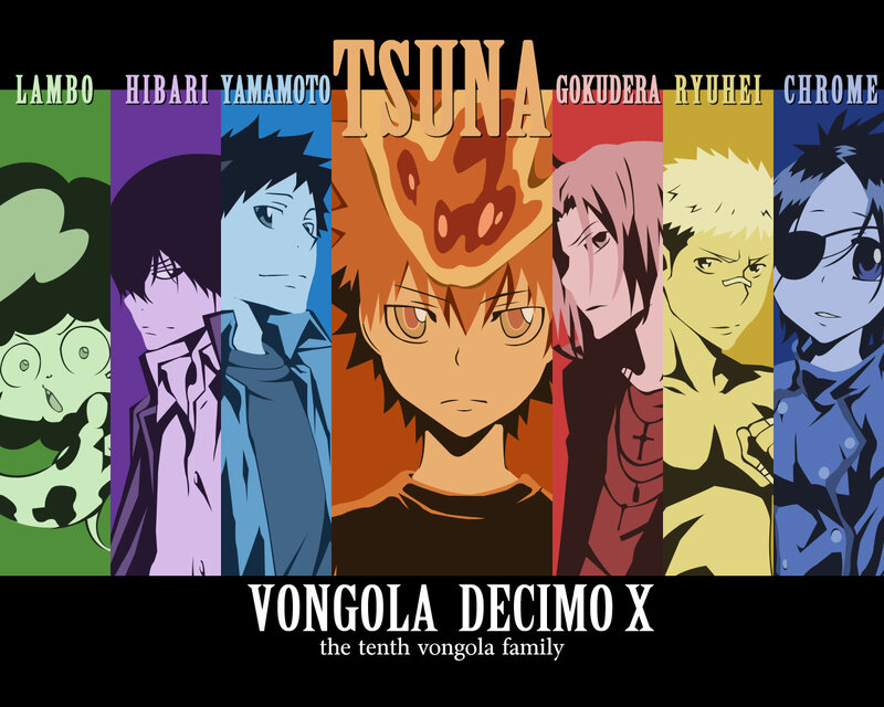 Vongola Decimo X characters