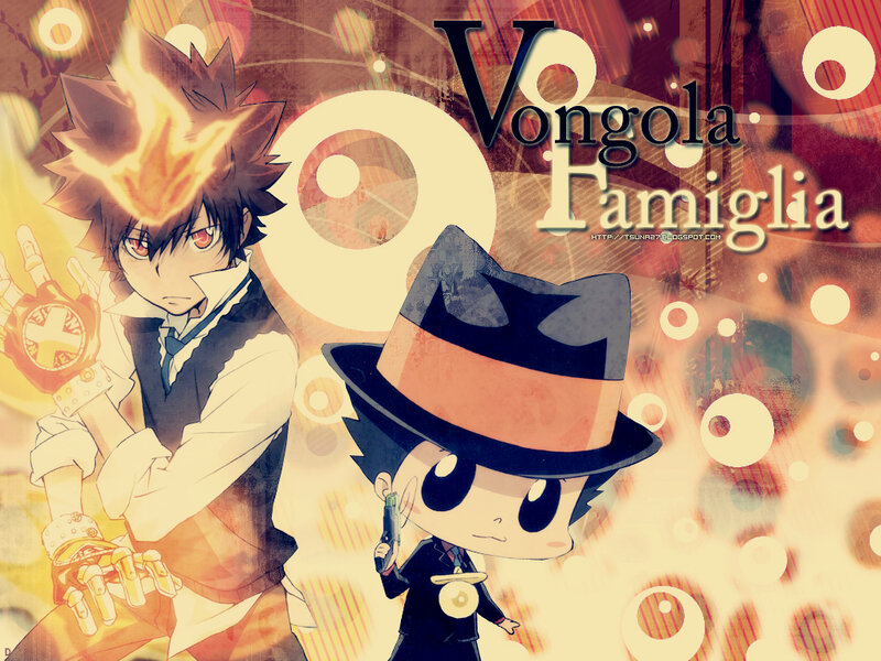 Vongola Famiglia anime art