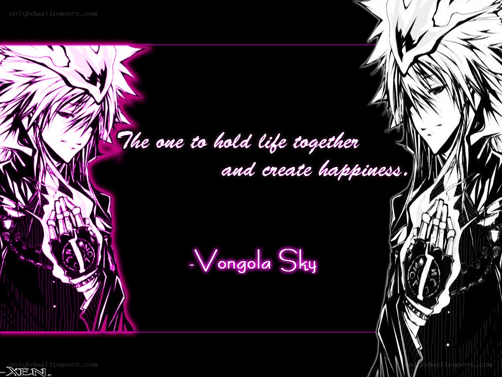 Vongola Sky quote art