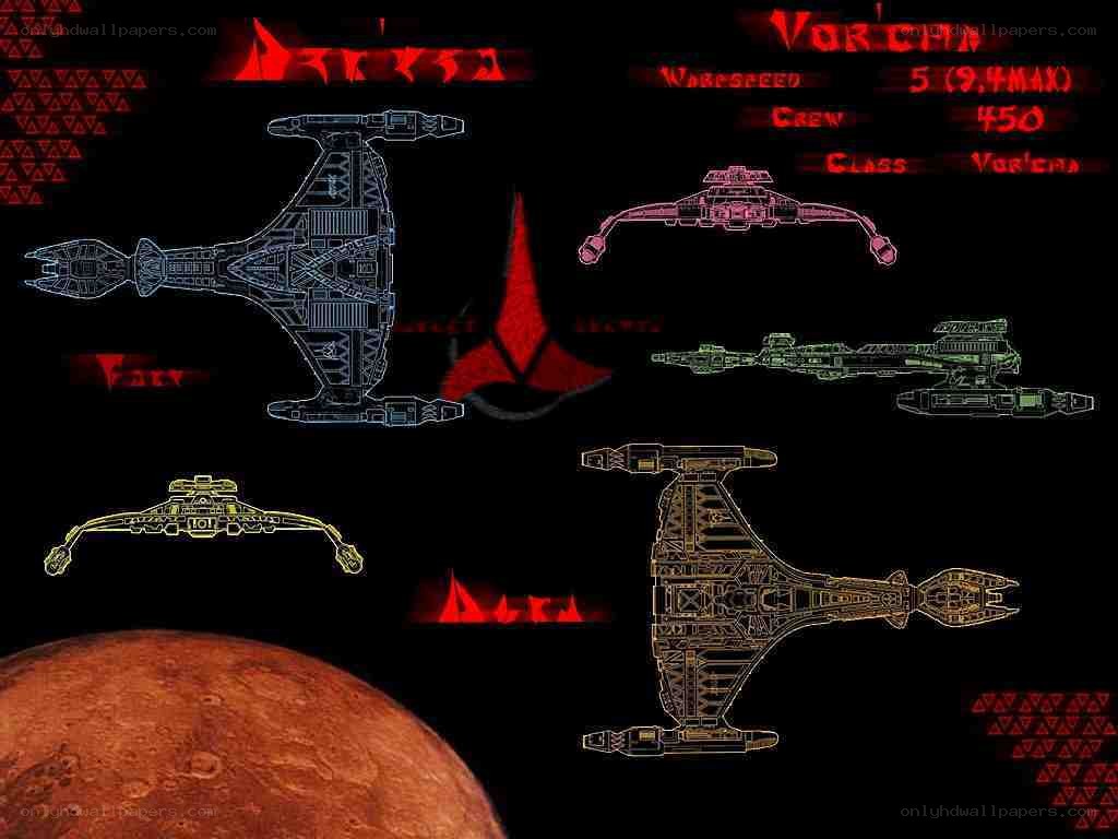 Vor'cha class starship schematics