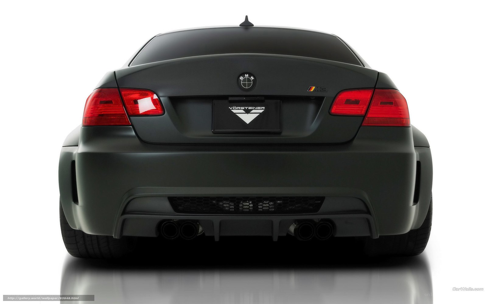 Vorsteiner BMW M3 rear view