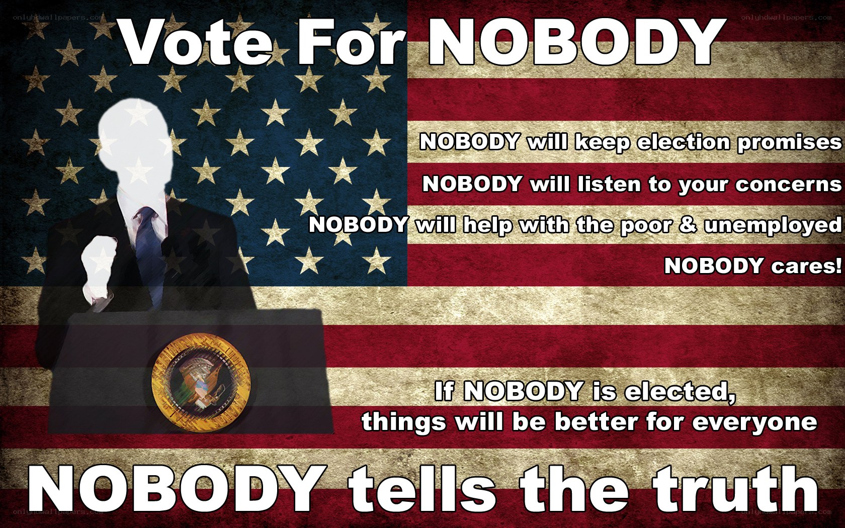 Vote For Nobody poster