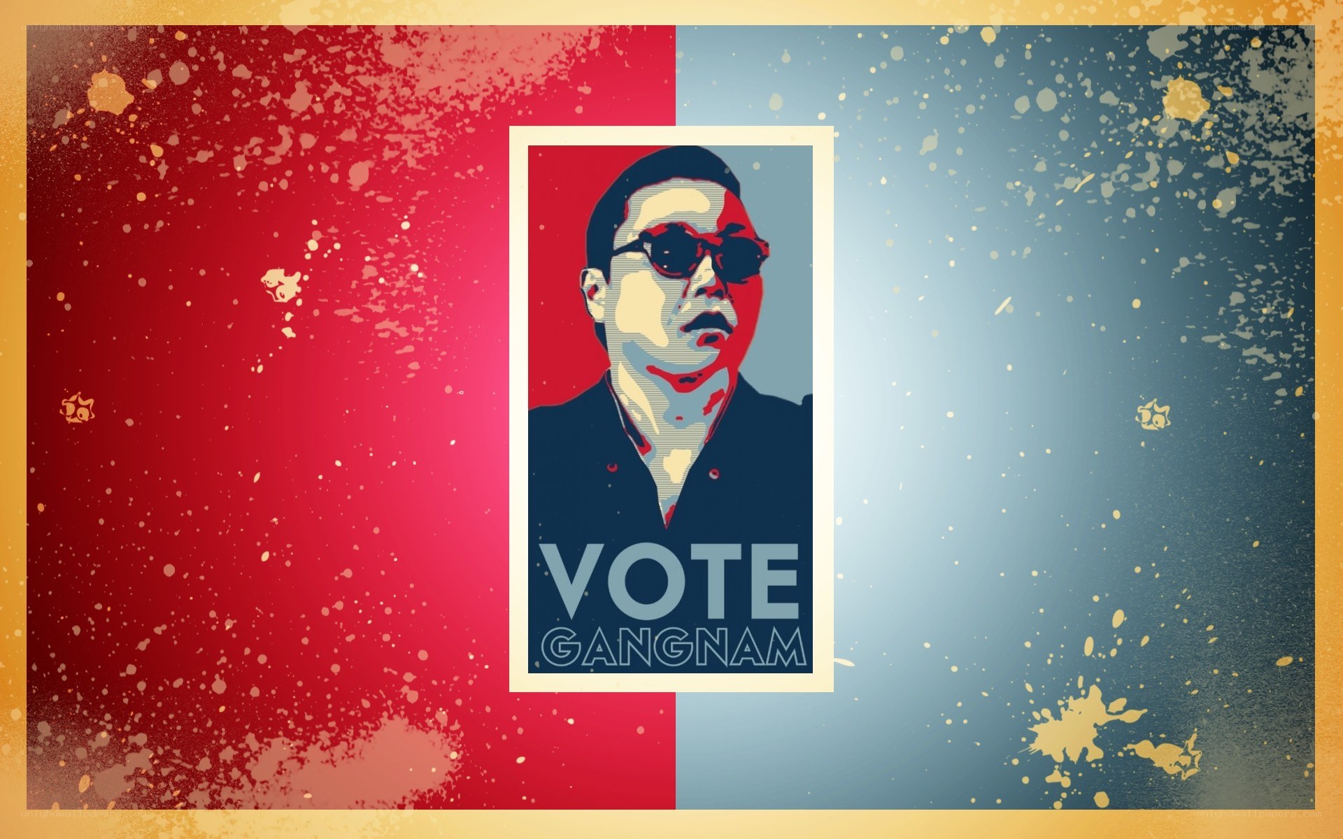 Vote Gangnam poster