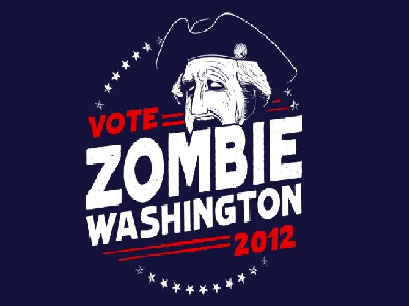 Vote Zombie Washington 2012